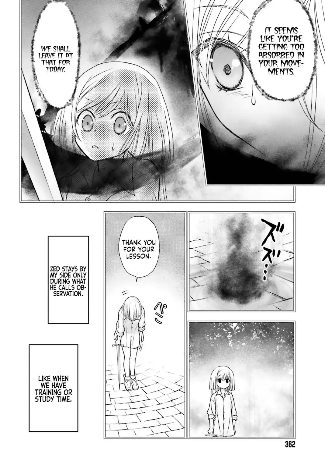 Shinigami ni Sodaterareta Shoujo wa Shikkoku no Tsurugi wo Mune ni Idaku Chapter 2 5